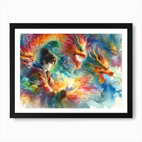 Chinese Dragon 6 Art Print