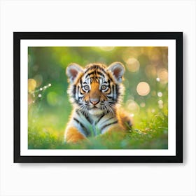 Tiger Cub 2 Art Print