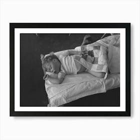 Nap Time In The Nursery School At The Fsa (Farm Security Administration) Farm Workers Community, Woodville 1 Art Print