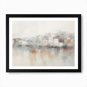 Abstract City Painting Art Print