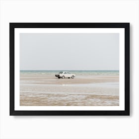 Car On The Beach Art Print