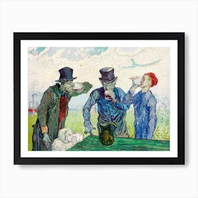 The Drinkers, Vincent Van Gogh Art Print