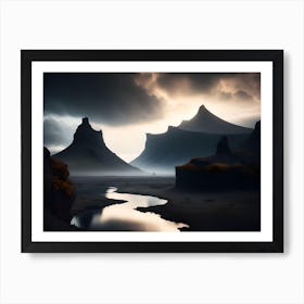 Iceland Landscape Photography Art Print