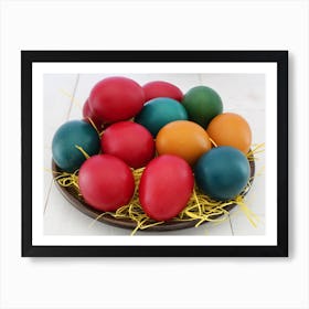 Easter Eggs 106 Art Print