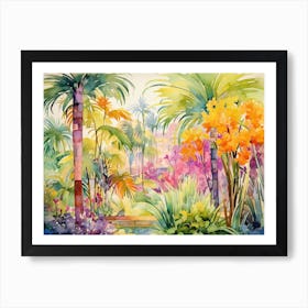 Tropical Garden 5 Art Print