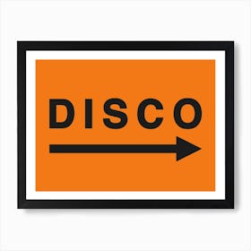 Disco Art Print