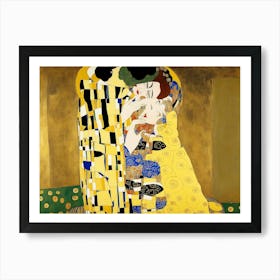 Kiss By Gustav Klimt 1 Art Print