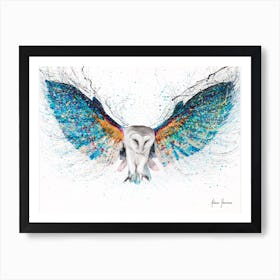 Opulent Night Owl Art Print