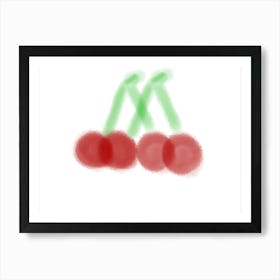 Cherries Art Print