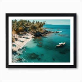 Boat On The Beach 1 Art Print