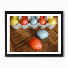 Easter Eggs 469 Art Print