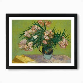 Oleanders, By Vincent Van Gogh, 1888, Dutch Post Impressionist, Oil On Canvas Art Print