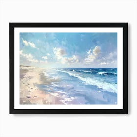 Peaceful Beach 5 Art Print