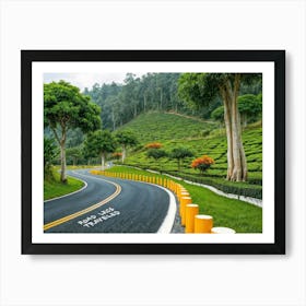 Road Less Travelled Art Print