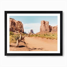 Monument Valley Highway Art Print