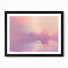 Pink Clouds In The Sky 6 Art Print