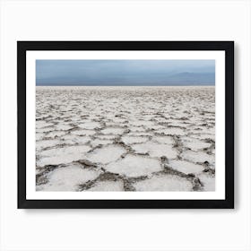 The Salt Desert In Ethiopia Art Print