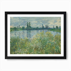 Banks Of The Seine, Vétheuil (1880), Claude Monet Art Print