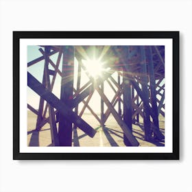 Sun And Beach_1 Art Print