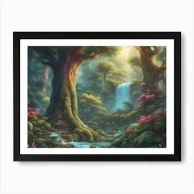 Dream Of The Enchanting Forest Art Print
