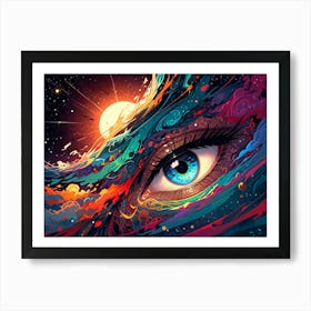 Eye Of The Universe 1 Art Print