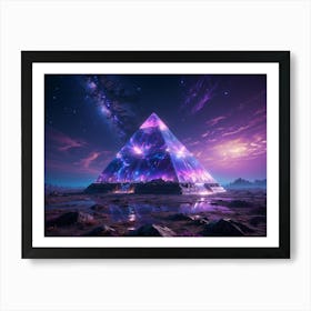 Pyramid In The Sky Art Print