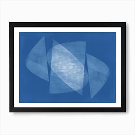 Blueprint Geo 3 Art Print