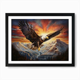 Bald Eagle 1 Art Print