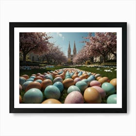 Easter Eggs 6 Art Print