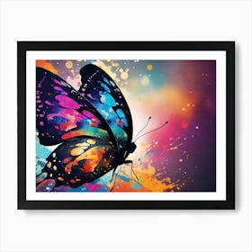 Colorful Butterfly 47 Art Print