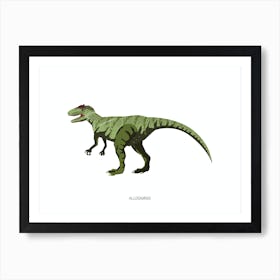 Allosaurus Art Print
