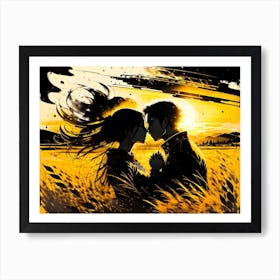 Sunset Love 1 Art Print