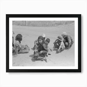 Spanish American Children, Penasco, New Mexico By Russell Lee 1 Art Print