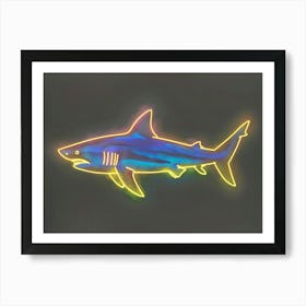 Neon Bigeye Thresher 3 Art Print