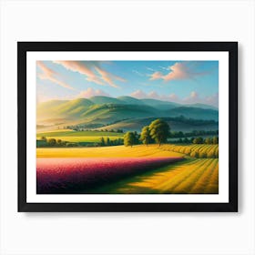 Landscape Painting 183 Art Print