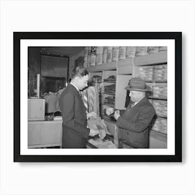 Men S Shop Which Caters To Es, 47th Street, Chicago, Illinois By Russell Lee Art Print