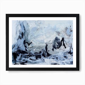 Abstract Painting Expressive 1 Art Print