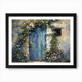 Pretty Garden Doors 15 Art Print