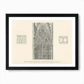 Detail Of The Cologne Cathedral, Albert Racine Art Print