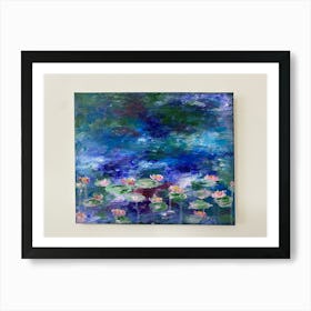 Not Water Lilies Art Print