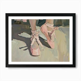 Ballet Shoes Art Print