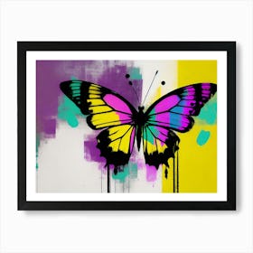 Butterfly - Butterfly Stock Videos & Royalty-Free Footage 7 Art Print