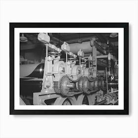 Pattern Of Fiberboard Machine Forest Products Laboratory, Madison, Wisconsin By Russell Lee Art Print