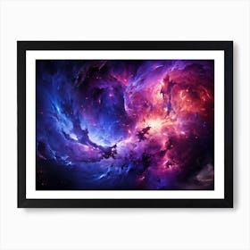 Nebula Art Print