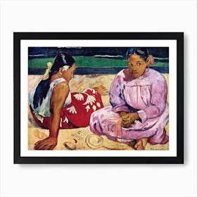 Tahitian Women On The Beach (1891), Paul Gauguin Art Print