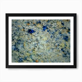 Blue And White Art Print