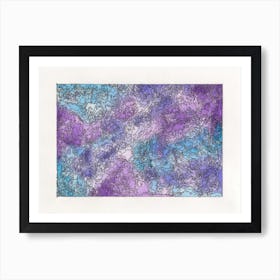 Watercolor Winter Wonderland 1 Art Print