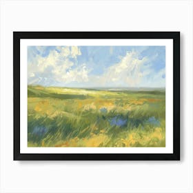 Field Of Yellow 4 Art Print