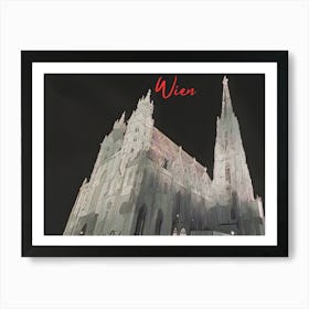 Stephansdom Wien Art Print