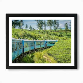 Sri Lankan Tea Train Art Print